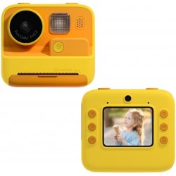 Дитяча фотокамера K27 з моментальним друком Yellow