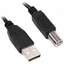 Кабель для принтера Maxxter USB to USB Type-B V 2.0 (M/M) AM/BM 4.5 м Black (U-AMBM-15)