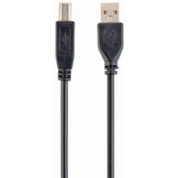 Кабель для принтера Cablexpert USB to USB Type-B V 2.0 (M/M) AM/BM 1.8 м Черный (CCP-USB2-AMBM-6)
