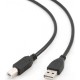 Кабель для принтера Cablexpert USB to USB Type-B V 2.0 (M/M) AM/BM 1.8 м Черный (CCP-USB2-AMBM-6) - Фото 2