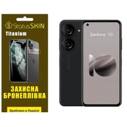 Поліуретанова плівка StatusSKIN Titanium для Asus ZenFone 10 Глянцева