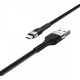 Кабель Hoco X34 Surpass USB to Micro 2.4A 1m Black - Фото 1