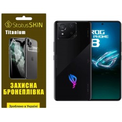 Поліуретанова плівка StatusSKIN Titanium для Asus ROG Phone 8 Глянцева