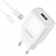 Мережевий зарядний пристрій Jellico C7 USB 22.5W + cable Type-C White - Фото 1