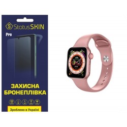 Полиуретановая пленка StatusSKIN Pro для Smart Watch HW68 mini Глянцевая