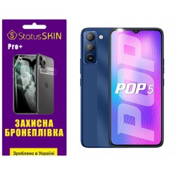 Поліуретанова плівка StatusSKIN Pro+ для Tecno Pop 5 LTE (BD4a, BD4i) Глянцева