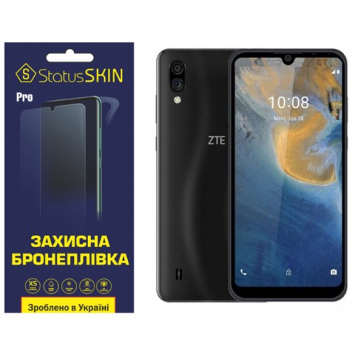 Полиуретановая пленка StatusSKIN Pro для ZTE Blade A51 Lite Матовая