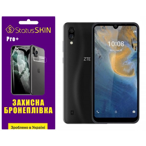 Полиуретановая пленка StatusSKIN Pro+ для ZTE Blade A51 Lite Глянцевая