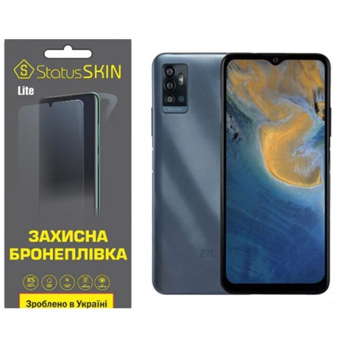 Полиуретановая пленка StatusSKIN Lite для ZTE Blade A71 Глянцевая