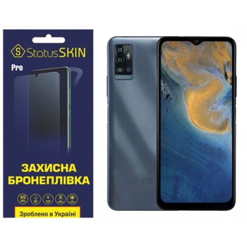 Полиуретановая пленка StatusSKIN Pro для ZTE Blade A71 Глянцевая