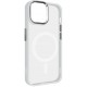 Чохол ArmorStandart Unit MagSafe для iPhone 13 Matte Clear Silver