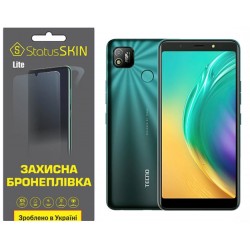 Поліуретанова плівка StatusSKIN Lite для Tecno Pop 4 (BC2) Глянцева