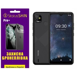 Полиуретановая пленка StatusSKIN Pro+ для Tecno Pop 5 (BD2p) Глянцевая