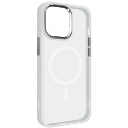 Чехол ArmorStandart Unit MagSafe для iPhone 15 Pro Max Matte Clear Silver (ARM69350)