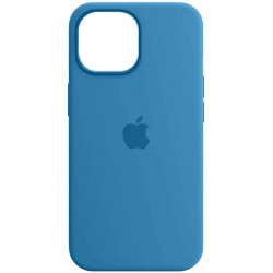 Silicone Case для iPhone 15 Pro Max Blue Fog