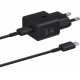 Мережевий зарядний пристрій Samsung 25W Travel Adapter + cable Type-C Black (EP-T2510XBEGEU) - Фото 1