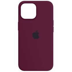 Silicone Case для iPhone 15 Pro Max Marsala