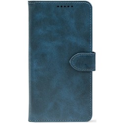 Чехол-книжка Crazy Horse Clasic для Xiaomi Redmi K70E/Poco X6 Pro 5G Dark Blue (Front)