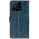 Чехол-книжка Crazy Horse Clasic для Xiaomi Redmi K70E/Poco X6 Pro 5G Dark Blue (Front) - Фото 2