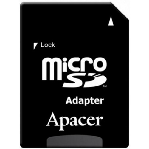 Карта памяти Apacer microSDXC 128GB UHS-I/U3 Class 10 + SD адаптер (AP128GMCSX10U8-R)