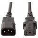 Кабель силовой Atcom PC-Monitor (перемычка) 0.75мм IEC C13-C14 1.8м Black (10118) - Фото 1
