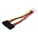 Кабель живлення Atcom Molex-2Sata 0.2 м (16148) - Фото 1