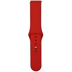 Ремешок Silicone для Samsung Watch Active/Galaxy S4 42mm/Gear S2/Xiaomi Amazfit (20mm) Red