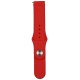 Ремешок Silicone для Samsung Watch Active/Galaxy S4 42mm/Gear S2/Xiaomi Amazfit (20mm) Red - Фото 2