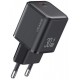 Мережевий зарядний пристрій Usams US-CC186 single USB-C PD3.0 30W 3A Black