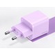 Мережевий зарядний пристрій Usams US-CC186 single USB-C PD3.0 30W 3A Purple - Фото 2