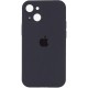Silicone Case Full Camera для iPhone 15 Plus Dark Gray