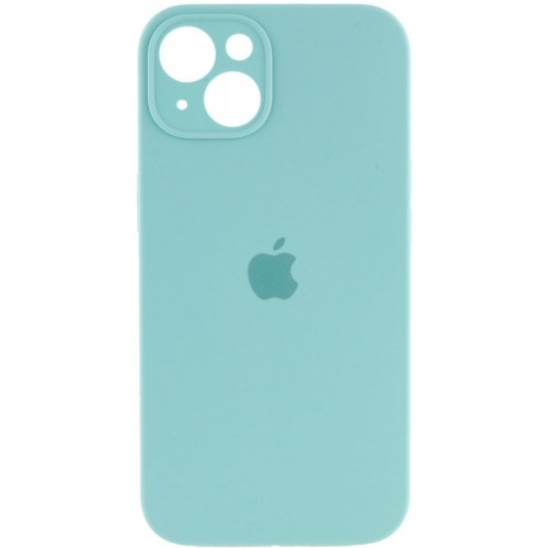 Silicone Case Full Camera для iPhone 15 Plus Marine Green