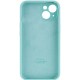 Silicone Case Full Camera для iPhone 15 Plus Marine Green - Фото 2