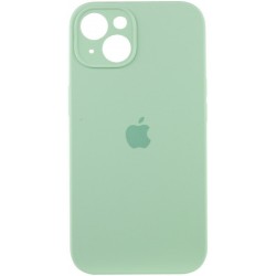 Silicone Case Full Camera для iPhone 15 Pistachio