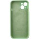 Silicone Case Full Camera для iPhone 15 Pistachio - Фото 2