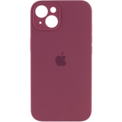 Silicone Case Full Camera для iPhone 15 Plum