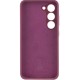 Silicone Cover Lakshmi Full Camera with Logo для Samsung S24 S921 Plum - Фото 2