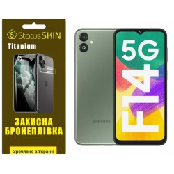 Поліуретанова плівка StatusSKIN Titanium для Samsung F14 E146 Глянцева