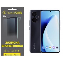 Поліуретанова плівка StatusSKIN Lite для Realme 10 Pro Plus Глянцева