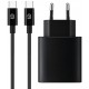 Мережевий зарядний пристрій ArmorStandart ABMHJ83 20W USB-C + cable Type-C to Type-C Black (ARM77723) - Фото 1