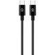 Мережевий зарядний пристрій ArmorStandart ABMHJ83 20W USB-C + cable Type-C to Type-C Black (ARM77723) - Фото 3