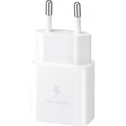Сетевое зарядное устройство Samsung 15W Power Adapter Type-C White (EP-T1510NWEGEU)