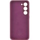 Silicone Cover Lakshmi Full Camera with Logo для Samsung A34 5G A346 Plum - Фото 2