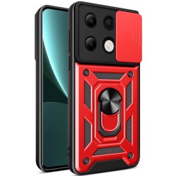 Чохол Camshield Serge Ring для Xiaomi Redmi Note 13 4G Червоний