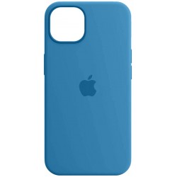 Silicone Case для iPhone 15 Blue Fog