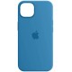 Silicone Case для iPhone 15 Blue Fog