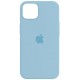 Silicone Case для iPhone 15 Sky Blue