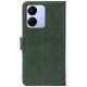 Чехол-книжка Crazy Horse Clasic для Xiaomi Redmi 13C/Poco C65 Dark Green (Front) - Фото 2