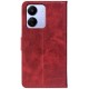 Чехол-книжка Crazy Horse Clasic для Xiaomi Redmi 13C/Poco C65 Red Wine (Front) - Фото 2