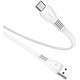 Кабель Hoco X40 Noah USB to Micro 1m White - Фото 1